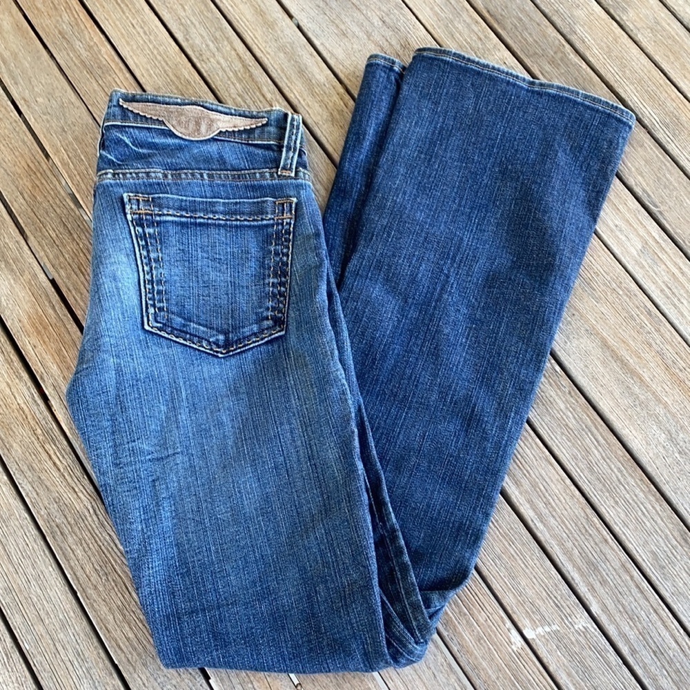 BCBG Max Azria Agnes Bootcut Jeans-Size 27